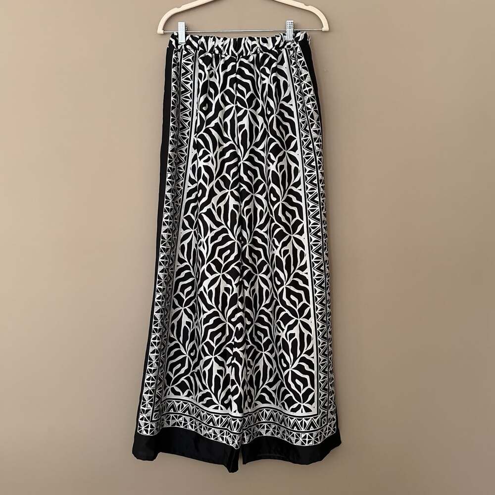 NWT Japna L Resort Wear Wide Leg Pants & Cami Top 2 Piece Set Beach Boho Hawaii - Picture 5 of 11